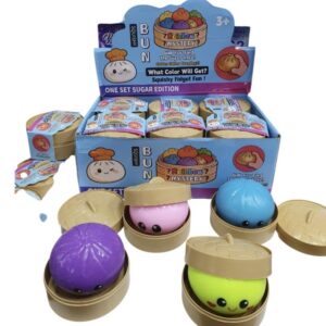 Los Dumplings Más Kawaii 🥟✨Bun Squishy