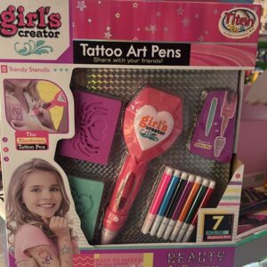 Girl's Creator Tattoo Pens